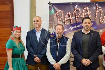 Presentación de la visita de Papá Noel a Telde (Foto TA)